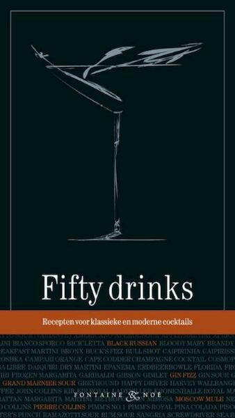 Fifty drinks - Peter Roth, Carlo Bernasconi (ISBN 9789460540677)