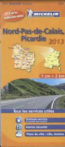 511 Nord-Pas-de-Calais, Picardie 2013 - (ISBN 9782067181571)