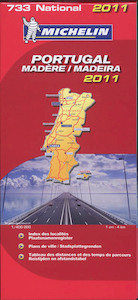 Michelin 733 Portugal, Madeira - (ISBN 9782067155985)