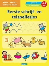 Eerste schrijf- en telspelletjes (4-5 jaar) - (ISBN 9789044721829)