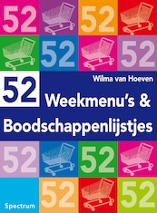 52 weekmenu's en boodschappenlijstjes - W. van Hoeven (ISBN 9789027416834)