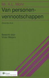 Van personenvennootschappen - A.L. Mohr (ISBN 9789013112023)