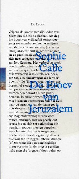 De Eroev van Jeruzalem - S. Calle (ISBN 9789071346347)