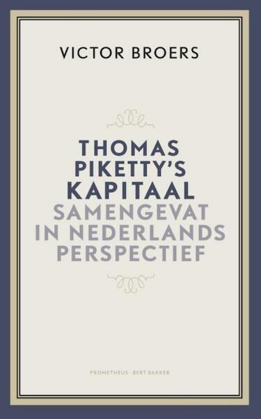 Thomas Piketty's kapitaal - Victor Broers (ISBN 9789035142794)