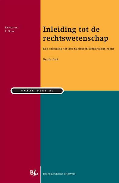 Inleiding tot de rechtswetenschap - (ISBN 9789460949227)