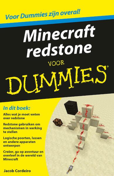 Minecraft redstone voor Dummies - Jacob Cordeiro (ISBN 9789045352220)