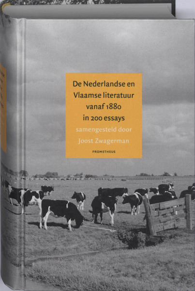 Nederlandse en Vlaamse literatuur vanaf 1880 in 200 essays - Joost Zwagerman (ISBN 9789044610093)