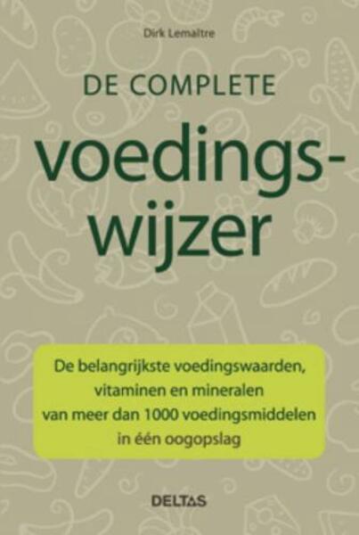 Voedingswijzer - D. Lemaître (ISBN 9789044725360)
