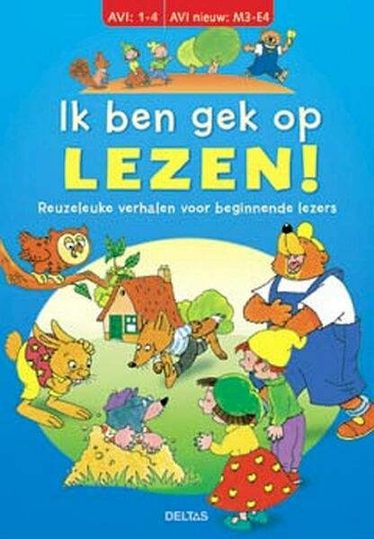 Ik ben gek op lezen ! AVI: 1-4/AVI nieuw: M3-M4 - (ISBN 9789044722291)