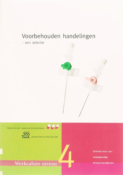 Voorbehouden handelingen MBO - (ISBN 9789031348251)