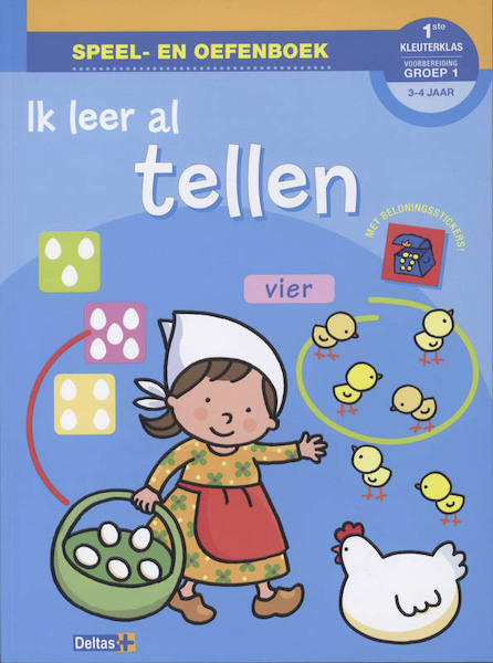 Ik leer al tellen 3-4 jaar - (ISBN 9789044726176)