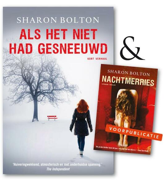 Als het niet had gesneeuwd - Sharon Bolton (ISBN 9789044972795)