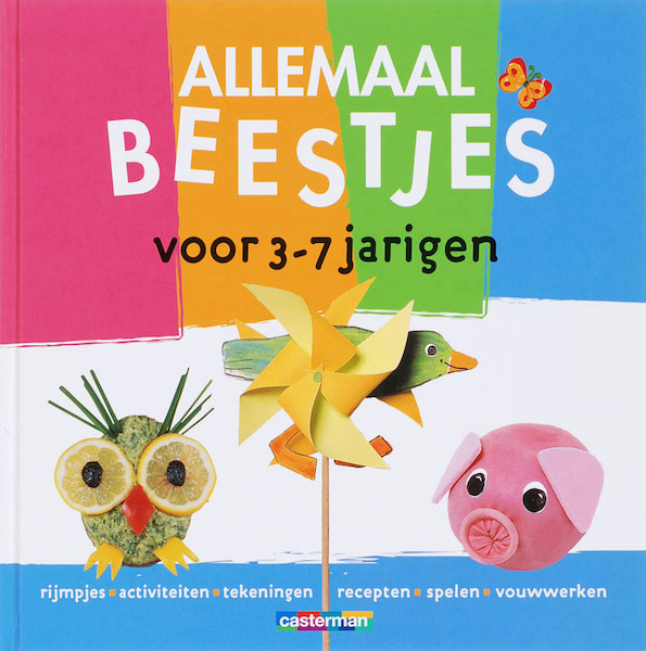 Allemaal beestjes voor 3-7 jarigen - (ISBN 9789030360339)