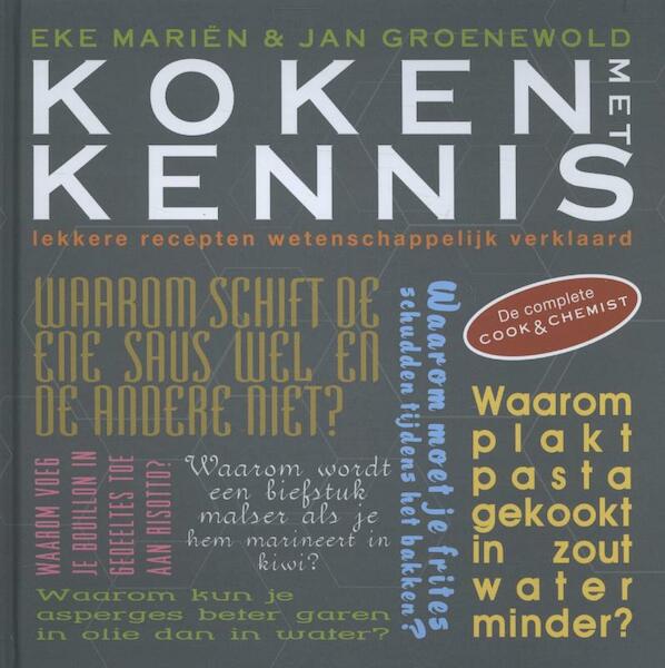 Koken met kennis - Eke Marien, Jan Groenewold (ISBN 9789045204215)
