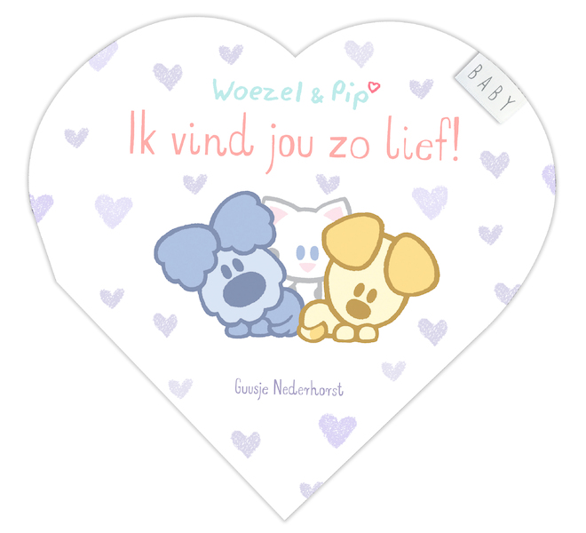 Ik vind jou zo lief - hartvorm - Guusje Nederhorst (ISBN 9789079738694)