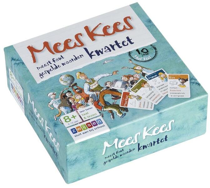 Mees Kees meest fout gespelde woorden kwartet - Mirjam Oldenhave (ISBN 9789048730001)