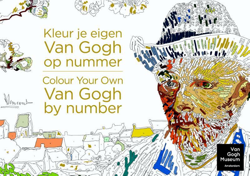 Kleur je eigen van gogh op nummer/colour your own van gogh by number - (ISBN 9789045208275)